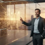 שיווק דיגיטלי - ייצוג ויזואלי של אסטרטגיית שיווק דיגיטלי חכמה ומדויקת לקראת חג הפסח, המציג מטאפורה של "ניקיונות דיגיטליים" וארגון מחדש של נכסי העסק ברשת.